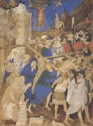 Jacquemart de Hesdin The Carrying of the Cross (mk05) USA oil painting artist